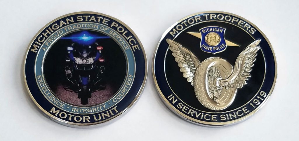 law enforcement challenge coin