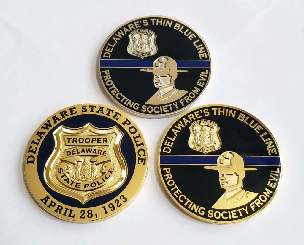 law enforcement challenge coin