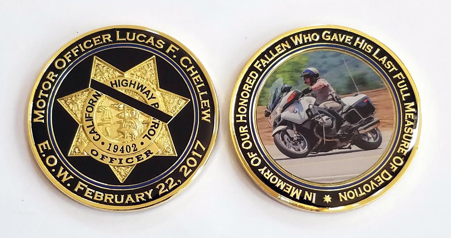 law enforcement challenge coin