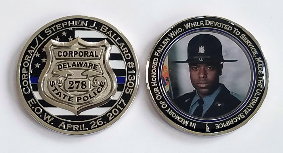 law enforcement challenge coin