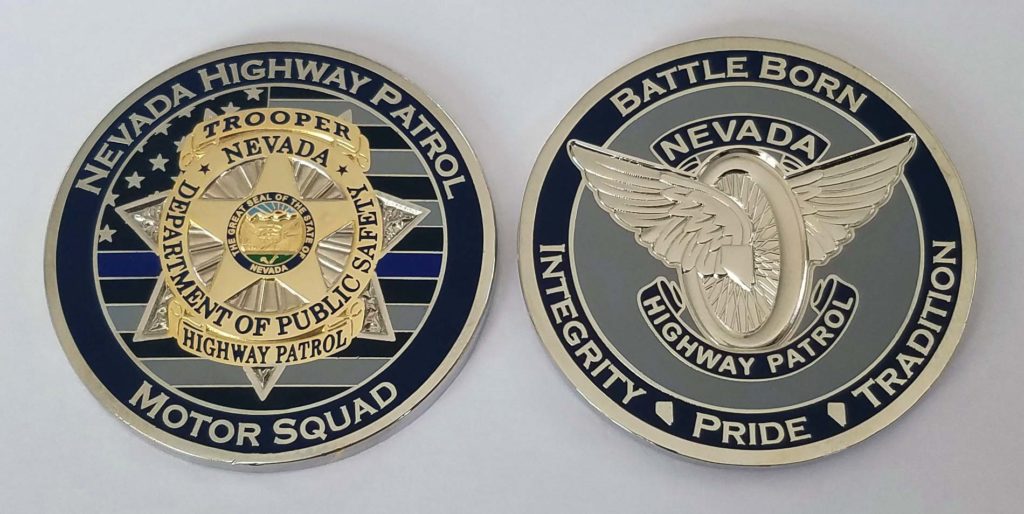 law enforcement challenge coin