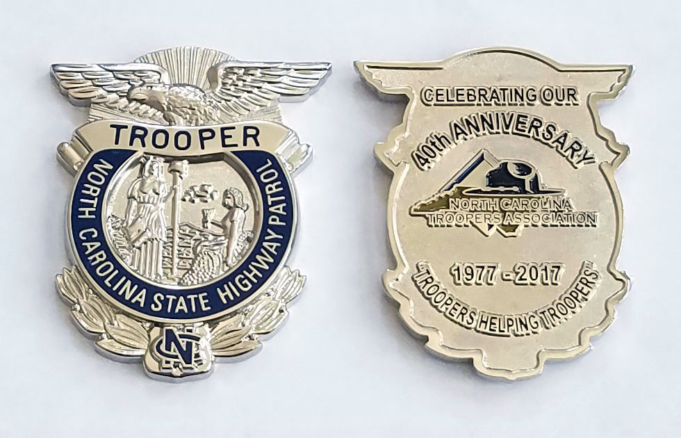 law enforcement challenge coin