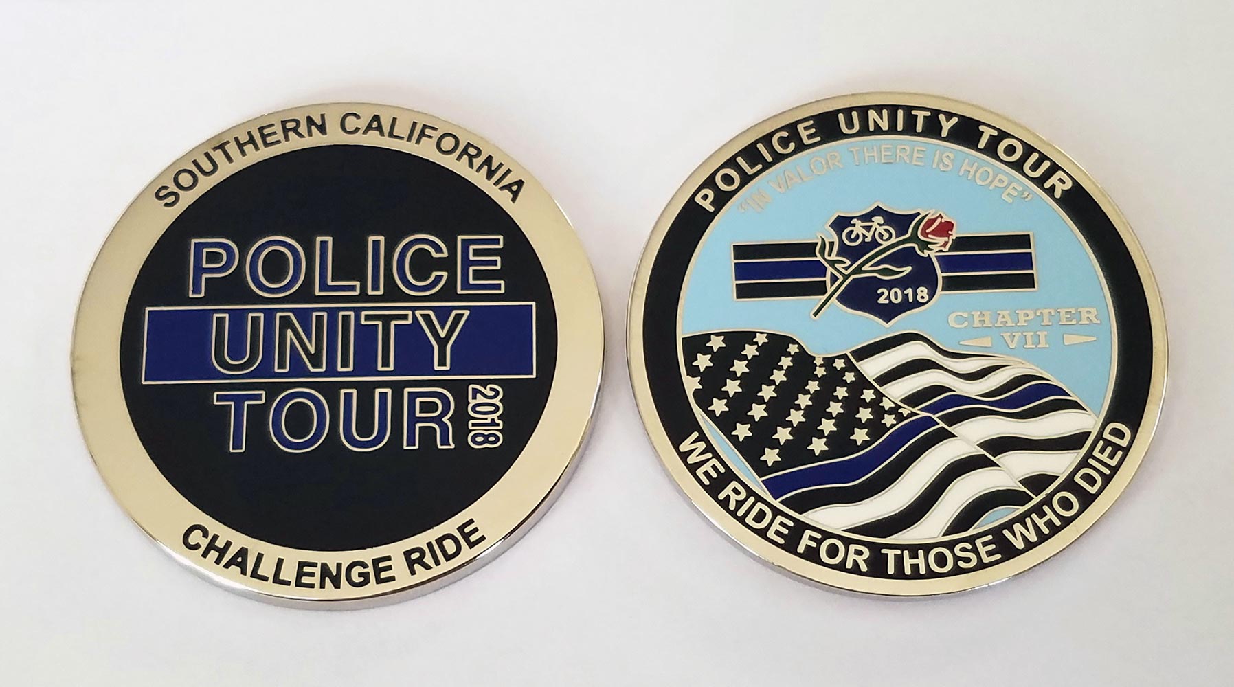 law enforcement challenge coin